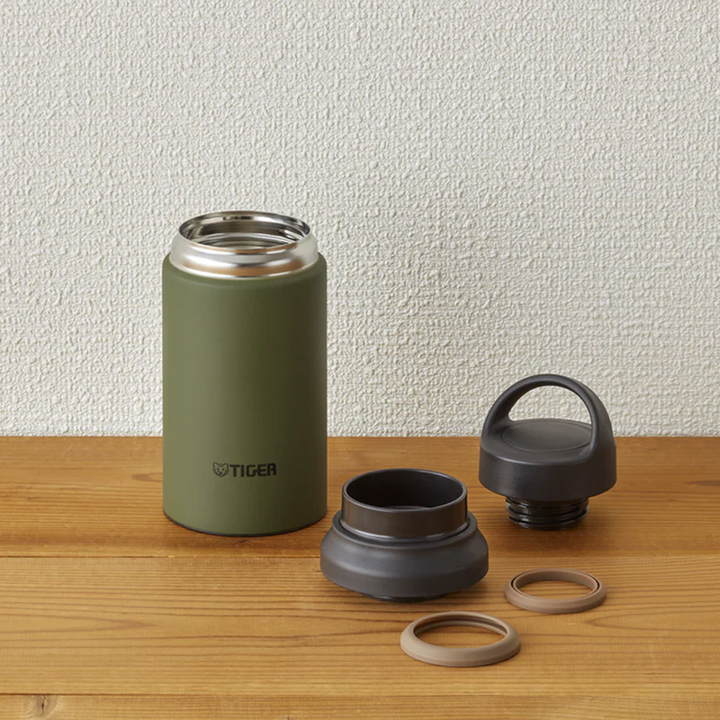 Tiger MCZ-S040 Vacuum Insulated Flask - 400ml - Moss Forest