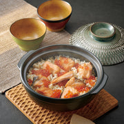 Tochiri Uguisu Artisanal Donabe Japanese Clay Pot 25cm (Size 8) - Olive Green