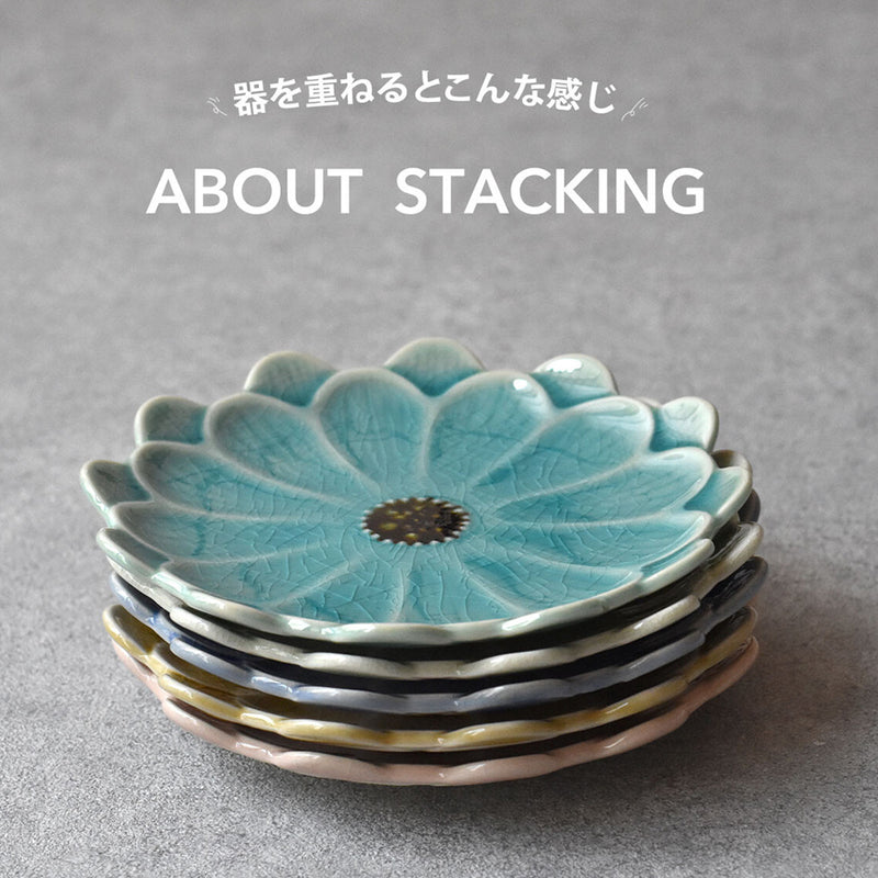 Daisy Side Plate - 12cm - Teal