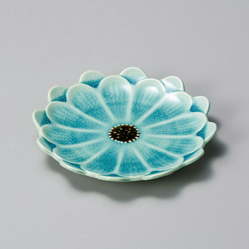 Daisy Side Plate - 12cm - Teal