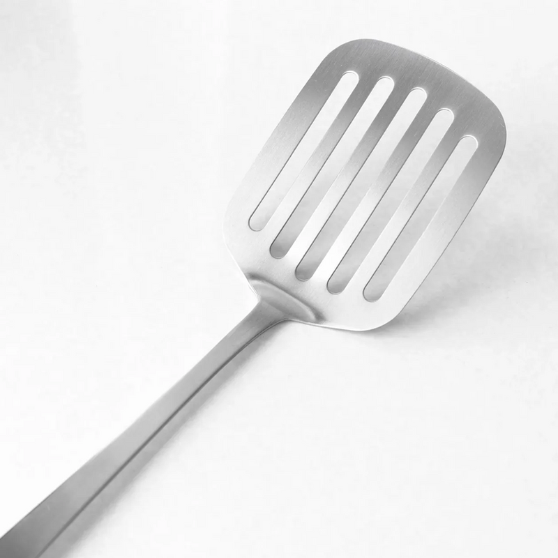 Tsubame Sanjo Stainless Steel Slotted Turner - 31cm