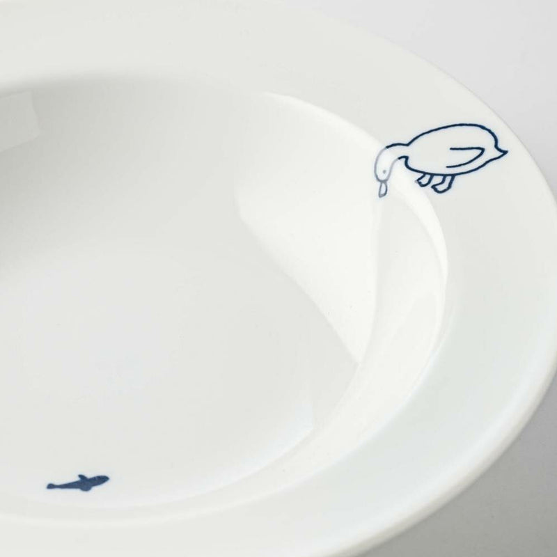 Underwater Adventure Duck bowl duck illustration close-up