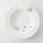 Underwater Adventure Duck bowl viewed from above