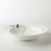 Underwater Adventure pasta and soup bowl fishing illustration