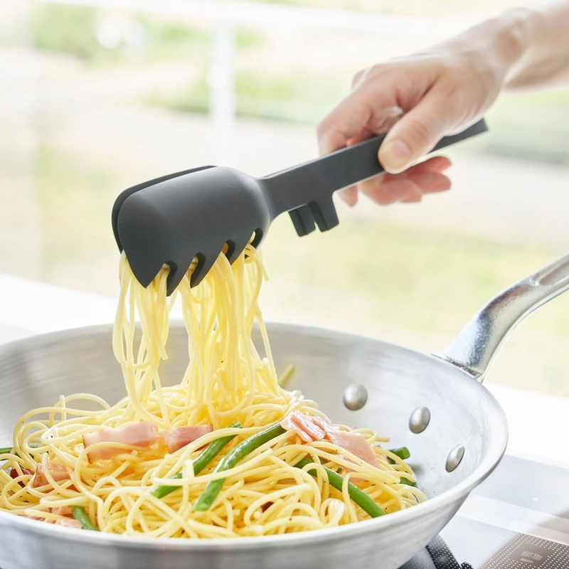 Yamazaki Tower Series Cooking Tongs - 29cm