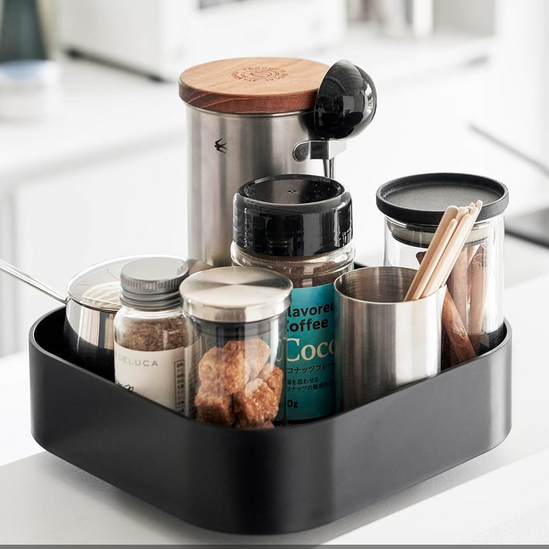 Yamazaki Tower Series Rotating Storage Tray