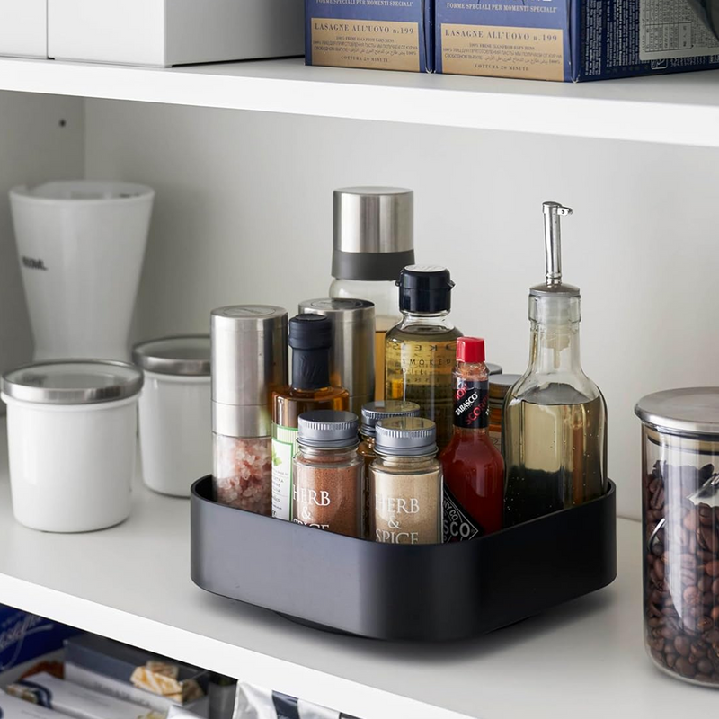 Yamazaki Tower Series Rotating Storage Tray