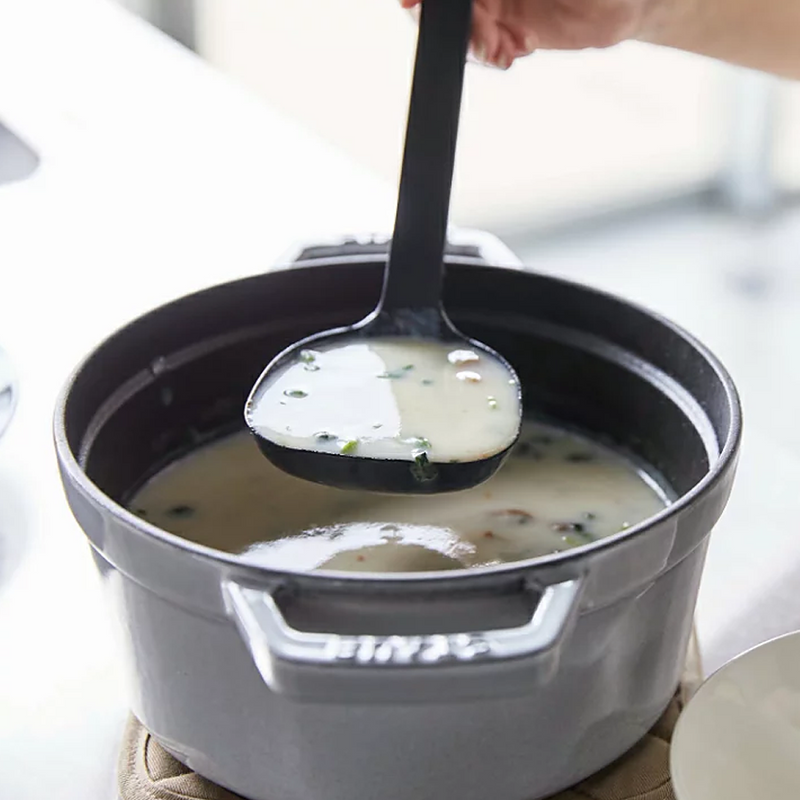 Yamazaki Tower Series Silicone Ladle - 25.5cm