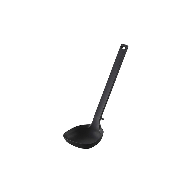 No more worries about dirty countertops with our innovative kitchen utensils. The "floating" ladle, spatula, slotted tongs, and tweezer tongs have built-in rests, making cooking and serving a breeze. Made from silicone, they're dishwasher-safe for easy cleaning. Enjoy cooking without the hassle of utensil placement! 