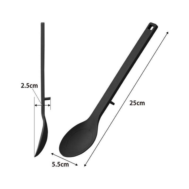 Yamazaki Tower Series Small Cooking Spoon - 25cm