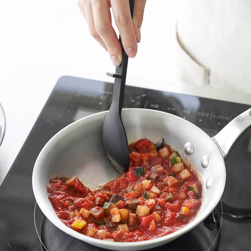 Yamazaki Tower Series Small Cooking Spoon - 25cm