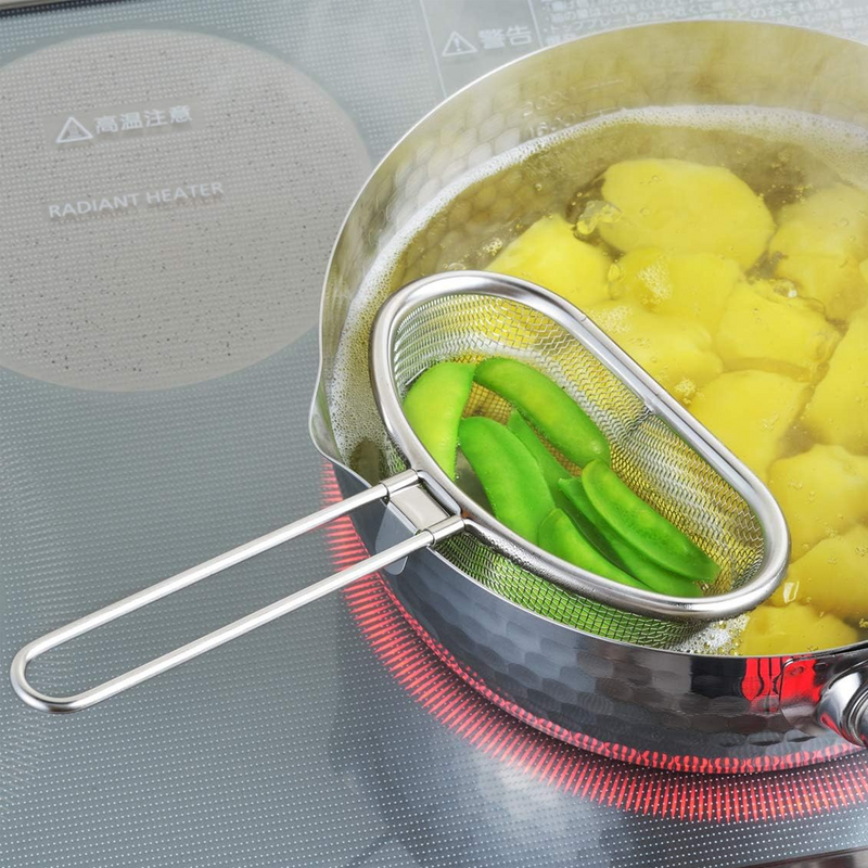 Yoshikawa Stainless Steel Cooking Strainer - 22cm