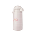 Zojirushi AALB-M25-DF Glass Thermal Air Pot 2.45L, with a pink floral design on the body and a handle on the side, shown in full view.