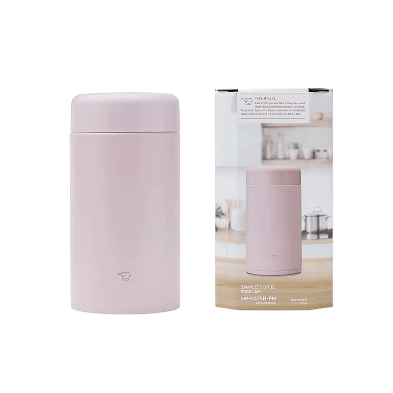 Zojirushi Vacuum Insulated Food Jar 750ml (SW-KA75-PM) Pink