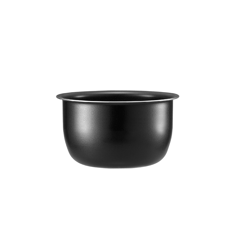 Replacement nonstick inner cooking pot for the Zojirushi IH Micom rice cooker NW-QAQ18 (10-cup model), shown on a clean white background.
