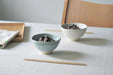 Aito Mino Yaki Subdued Pastel Blue and White Bowls - Set of 2 3