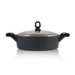 4-Piece Titanium Plus Nonstick Cookware Set - Happycall Noire