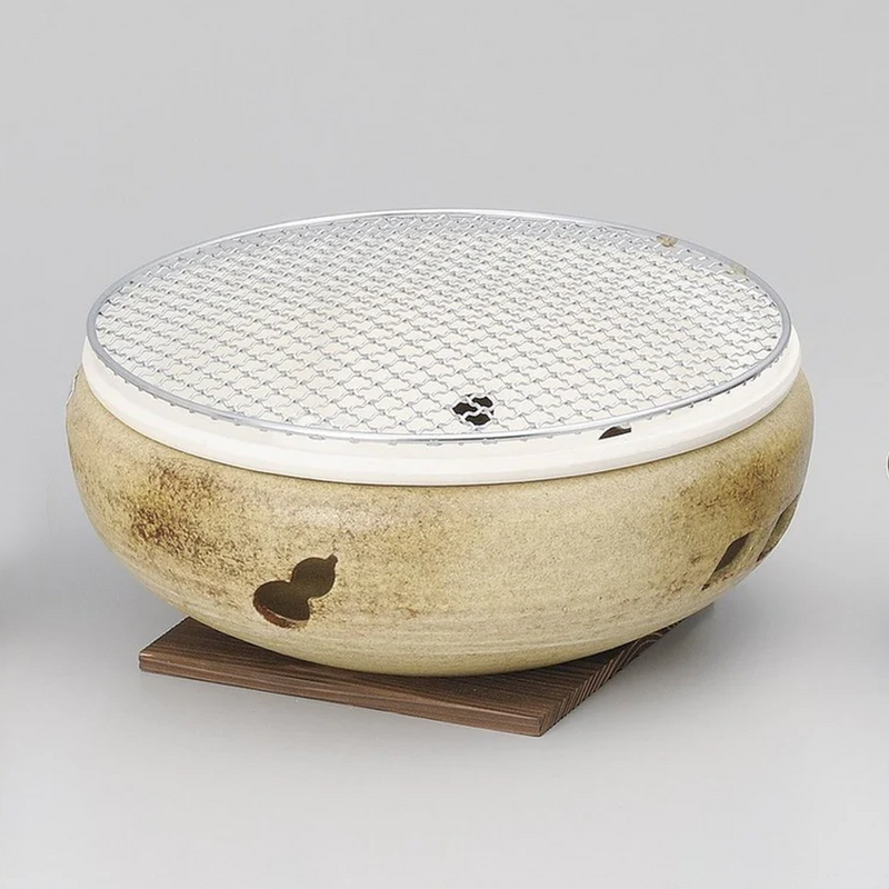 Ise Mizu Donabe Konro Grill - Size 10 - Khaki