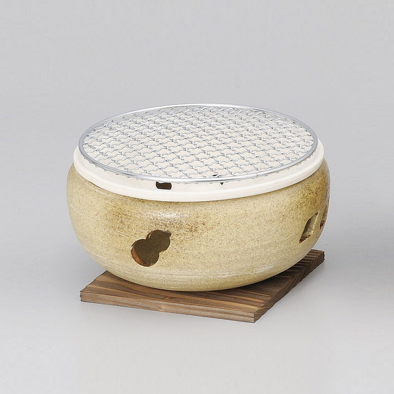 Ise Mizu Donabe Konro Grill - Size 7 - Khaki
