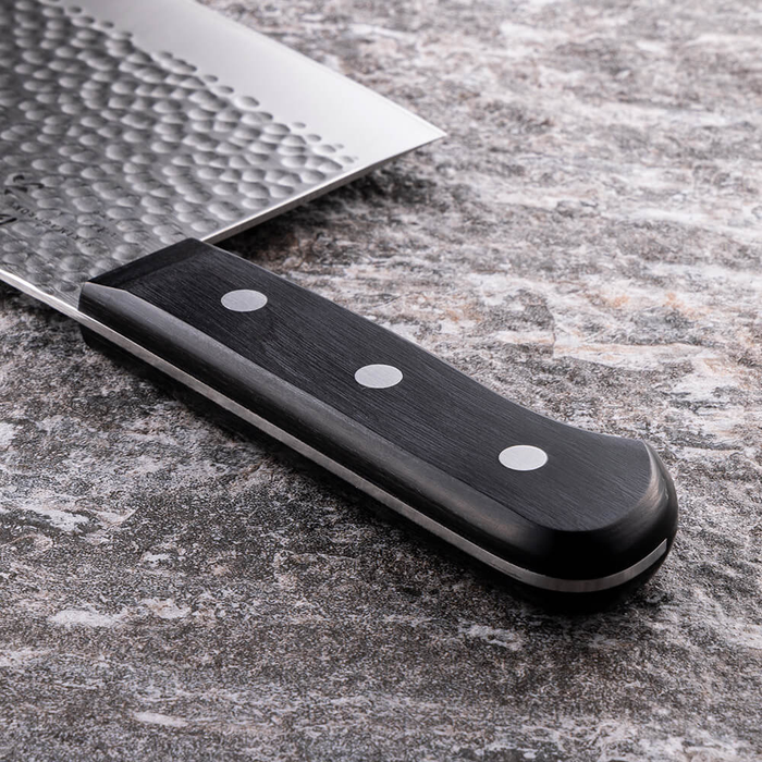 Kai Seki Magoroku Hammered Cleaver 180mm