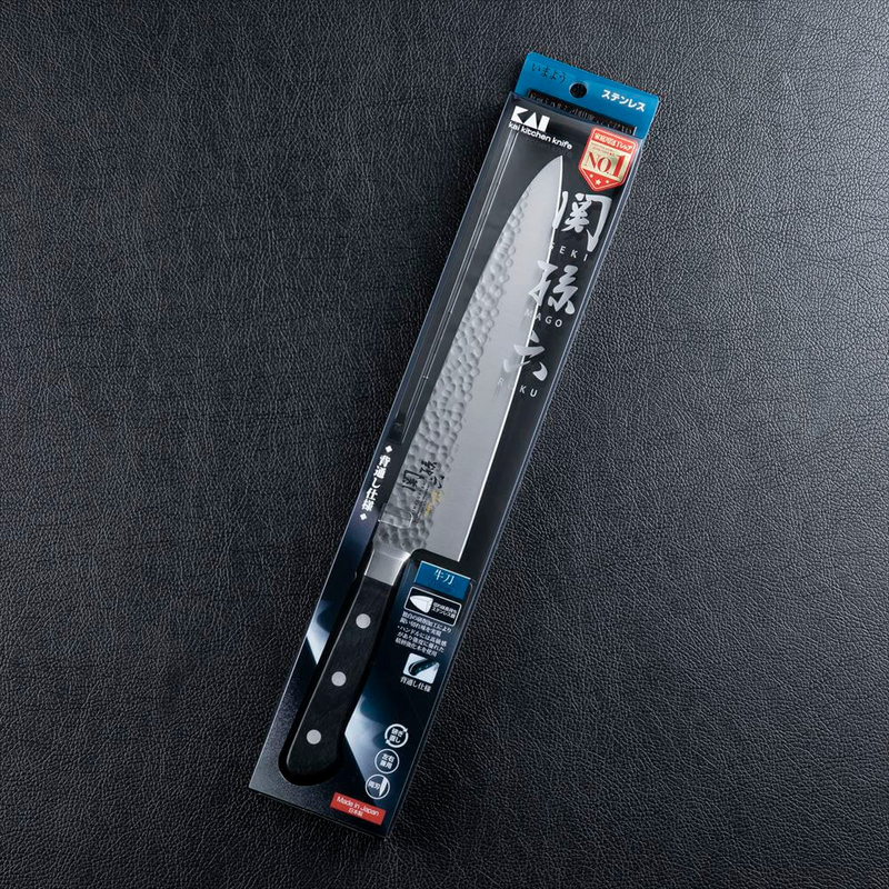 Kai Seki Magoroku Hammered Chef Knife - 210mm