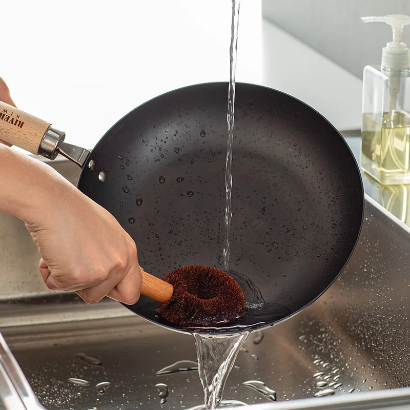 River Light Kiwame Nitrided Carbon Steel Induction Frypan - 26cm