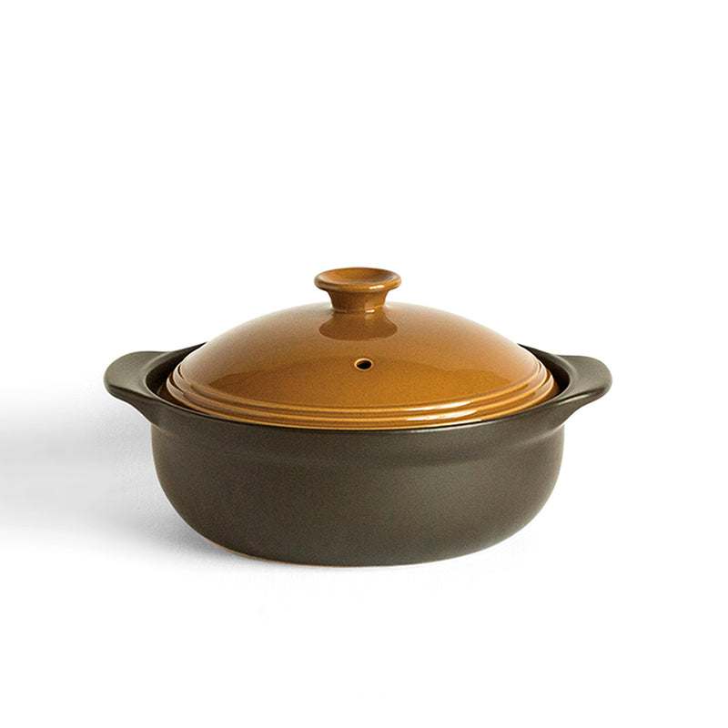 Saji Thermatec Induction Donabe Japanese Clay Pot - 28cm (Size 9)
