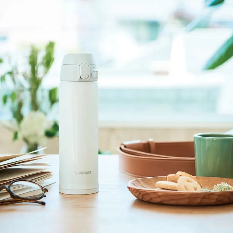 Zojirushi TUFF Vacuum Insulated Flask - 480ml (SM-TA48-WA) - White