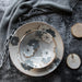 Aito Mino Yaki Nordic Flower Series 6-Piece Dinnerware Set: Linen bowl on a table