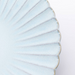 Aito Seto Yaki Hana 4-Piece Dinnerware Light Blue & Beige Set: flower shape edge