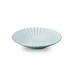 Aito Seto Yaki Hana 4-Piece Dinnerware White & Light Blue Set: 23cm blue plate