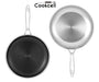 Cookcell Hybrid Stainless Steel Non-stick Frypan 20cm: bottom