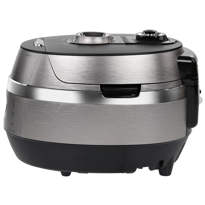 Cuckoo IH TWIN Pressure Rice Cooker 10 Cups  CRP-JHT1010F: side angle of the outer pot