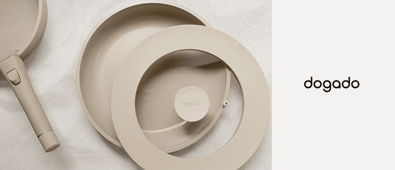 Dogado Silicone Glass Lid - Mutli Size 22cm, 24cm & 26cm