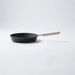 Freiz Enzo Carbon Steel Induction Frypan - 26cm: side angle