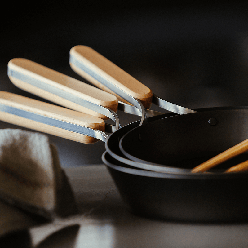 Freiz Enzo Carbon Steel Induction Frypan - 26cm: in various sizes