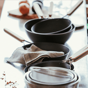 Freiz Enzo Carbon Steel Induction Frypan - 26cm: in a whole set