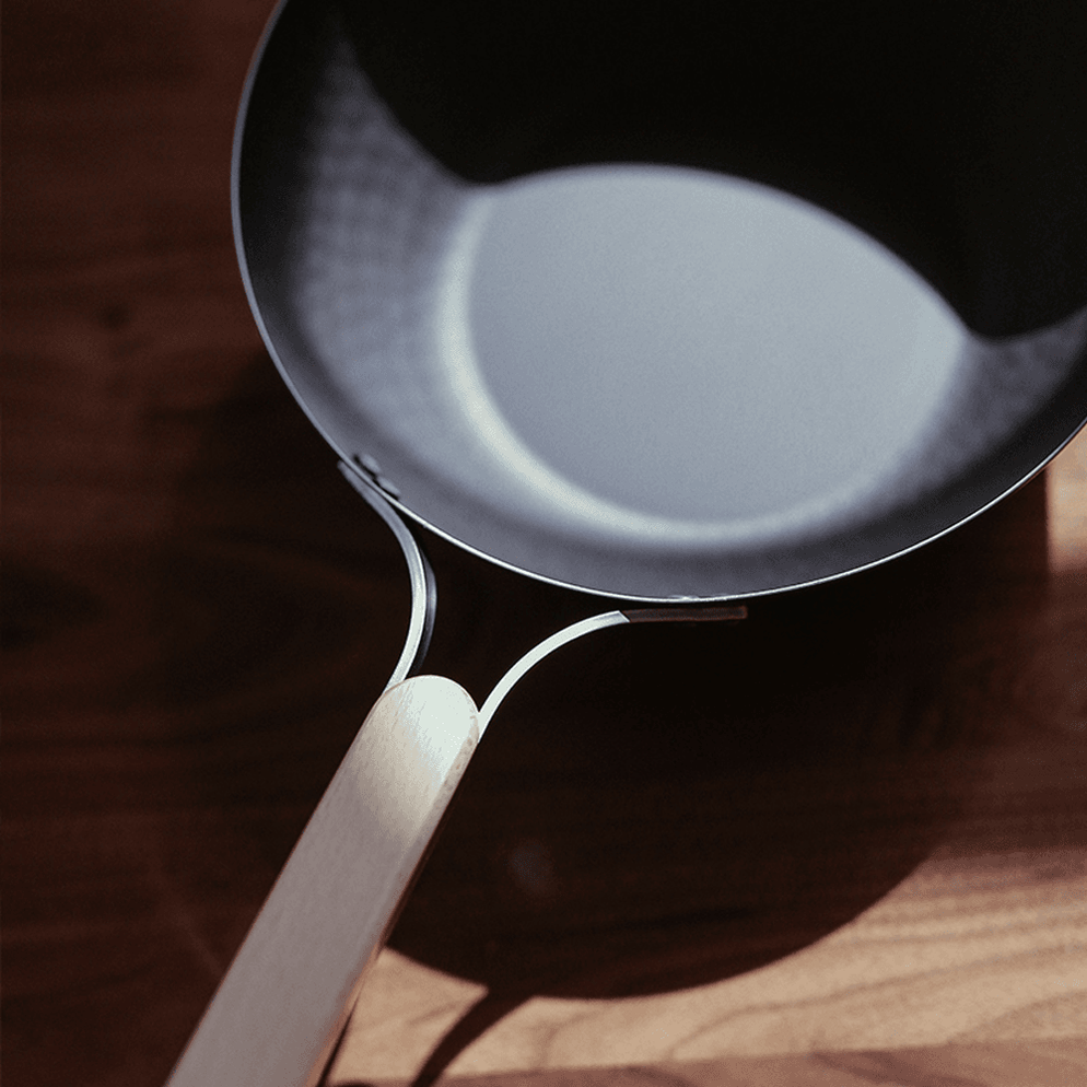 Freiz Enzo Carbon Steel Induction Wok 28cm — My Cookware Australia