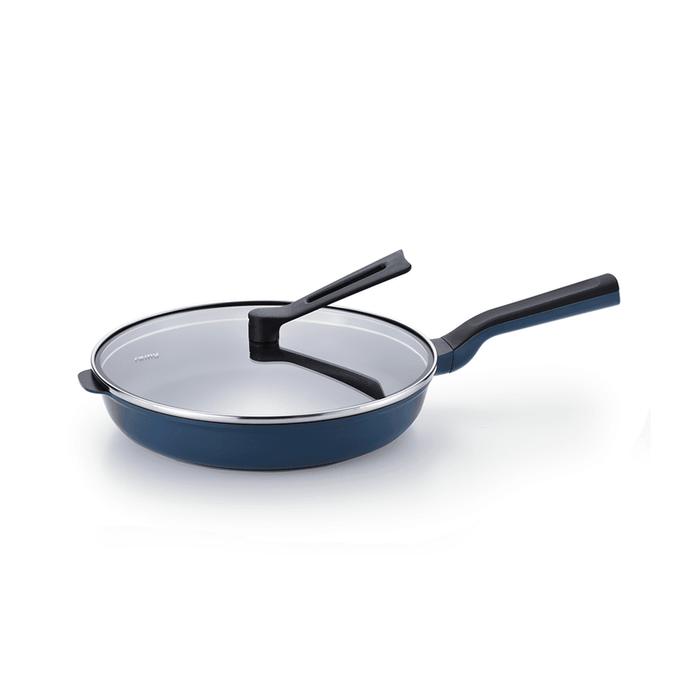 RemyPan 28cm Frypan with Lid & Utensil Set: 