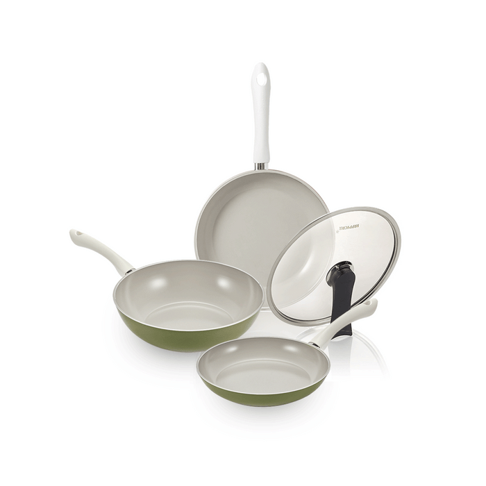 Happycall Agave Ceramic Nonstick Induction Cookware Set