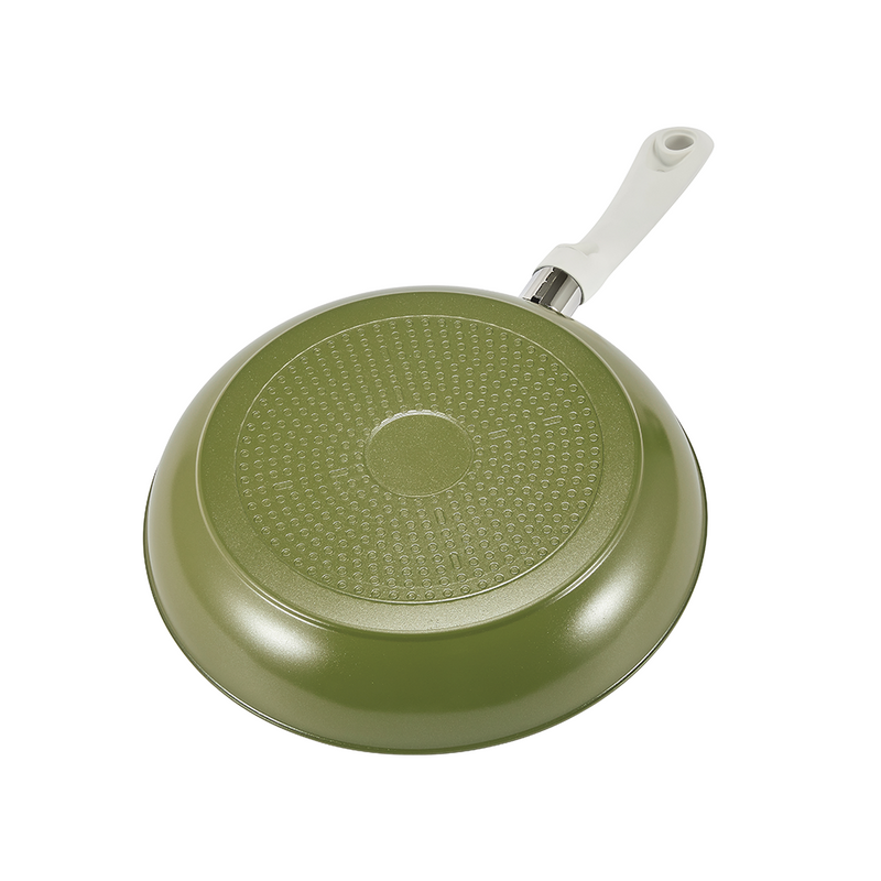 Happycall Agave Ceramic Nonstick Induction Wok & Frypan Set - 28cm: Frypan bottom