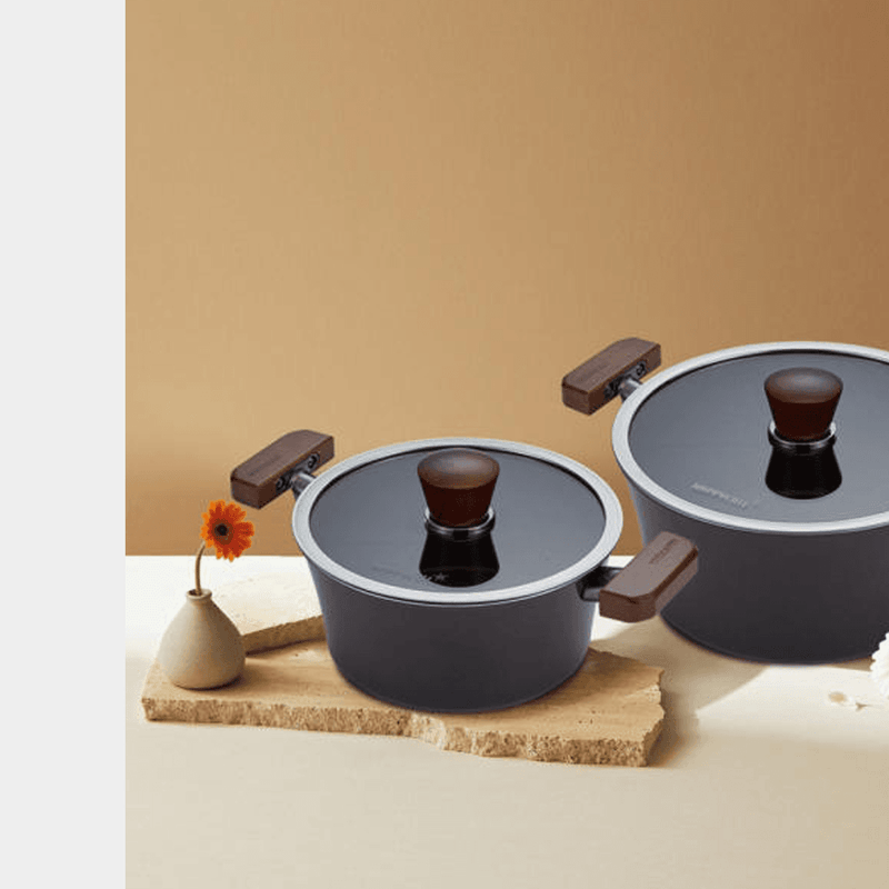 Happycall Crocodile Graphene Nonstick Induction Pot - 24cm - Made in Korea