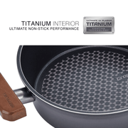 Happycall Crocodile Graphene Nonstick Induction Pot - 24cm Nonstiick 