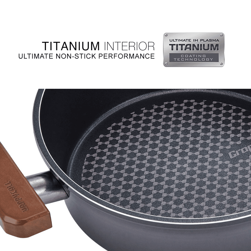 Happycall Crocodile Graphene Nonstick Induction Pot - 24cm Nonstiick 