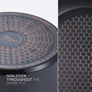 Happycall Crocodile Graphene Nonstick Induction Wok - 30cm: Bottom