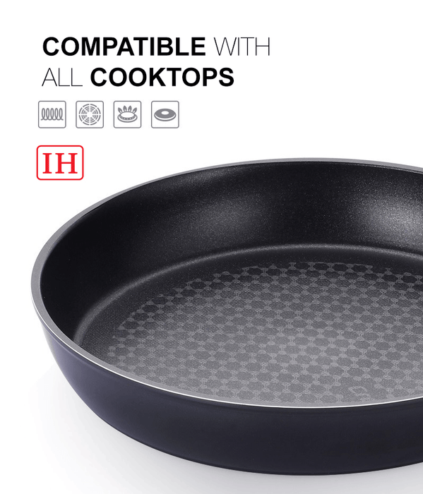 Happycall Crocodile IH Graphene Frypan - 28cm: compatible with all cooktops