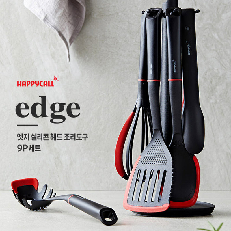 Happycall Edge 9-Piece Utensil Set: standing set