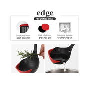 Happycall Edge Silicone Ladle: silicon head, dishwasher safe