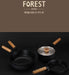 Happycall Forest IH Wood Handle 2pcs Frypan & Pot Set: in a set