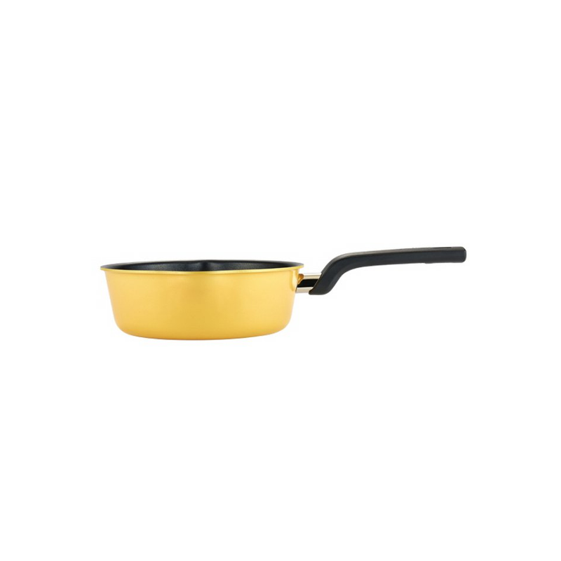 Happycall IH Flex 3 in 1 Saucepan - 20cm Yellow: side angle